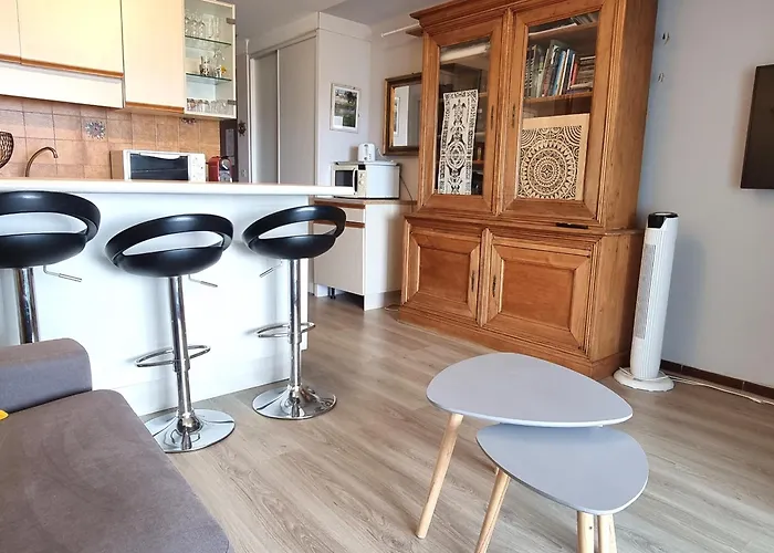 T2 Porte-vendres Avec Parking Pour 4 Personnes - Fr-1-309-266 * Port Vendres